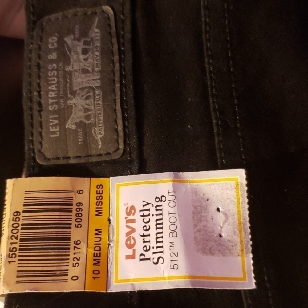 levis perfectly slimming boot cut 512 size 10 medium misses. - Picture 9 of 13